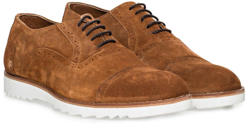 Zeribo AYK-601-601-5 Oxford Shoes for Men - 42 EU, Brown