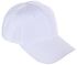 Fsgs White Adjustable Baseball Peaked Cap For Outdoor Sunshade Adult Sport Hat 4458