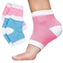 Gel Spa Socks For Dry Cracked Skin Open Toe Moisturizing Heel Socks .1 Pair.