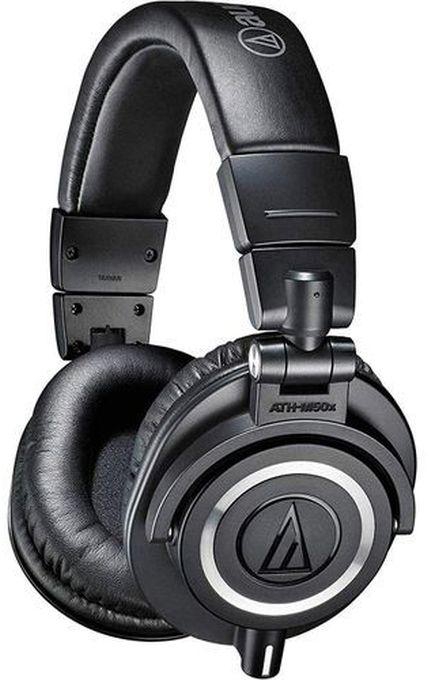 Audio Technica ATH-M50x Professional Monitor Headphones - Black