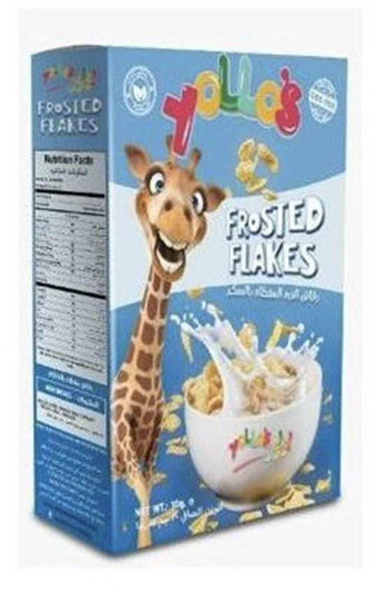 Yollo&#39;s Frosted Corn Flakes - 30 gram