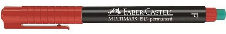 Faber Castell Multimark 1513 Permanent Fine 0.6mm, Red