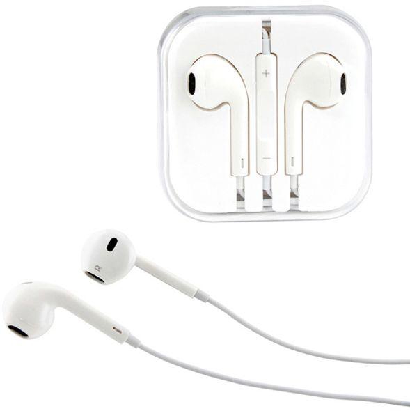 Earphone Earbud Headset Headphone with Mic for Apple iPhone 6 6s 5 5s iPod