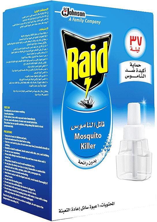 Raid Liquid Mosquitoes Killer Refill - 31 ml