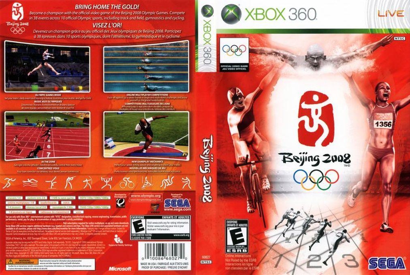 Sega Beijing 2008 Olympics- XBOX 360