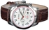Curren 8100 PU Leather Band Analog Quartz Wrist Watch - White
