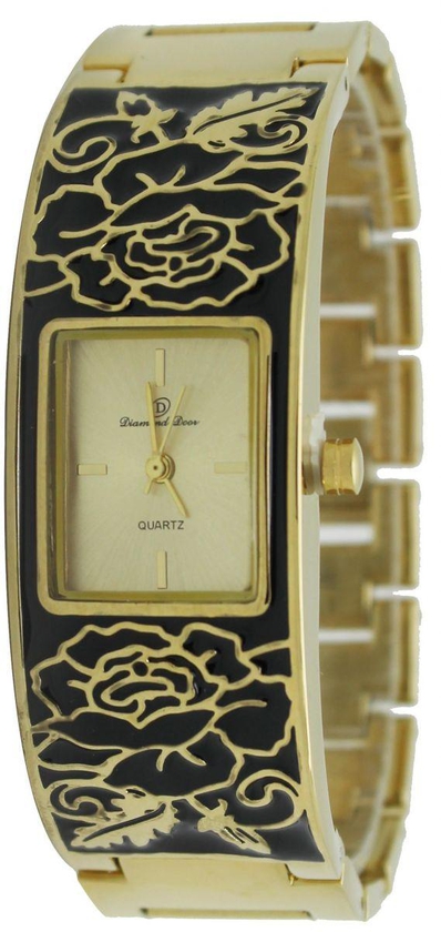 ساعة ماركة دياموند ديور للنساء رسمية ذهبي