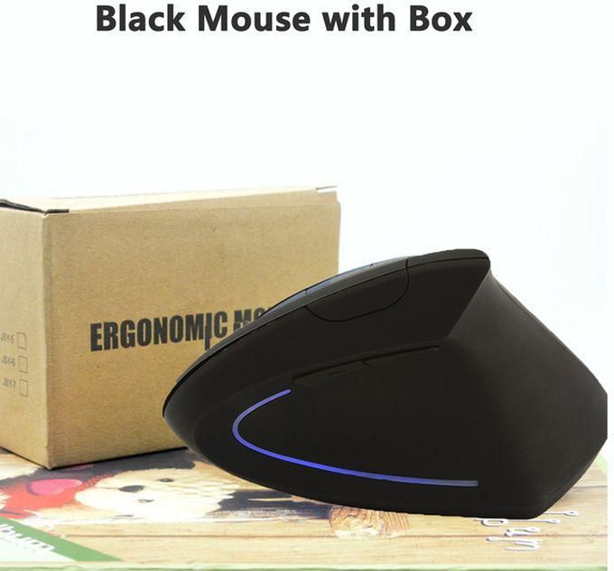 Wireless Vertical Mouse Ergonomic Gaming 2.4G