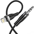 Lightning to 3.5 mm Aux Cable iPhone 3.5mm Headphones Jack Adapter Male Aux Stereo Audio Cable for iPhone 14 13 12 11 XS XR X 8 7 iPad iPod to Car/Home Stereo, Speaker, Headphone