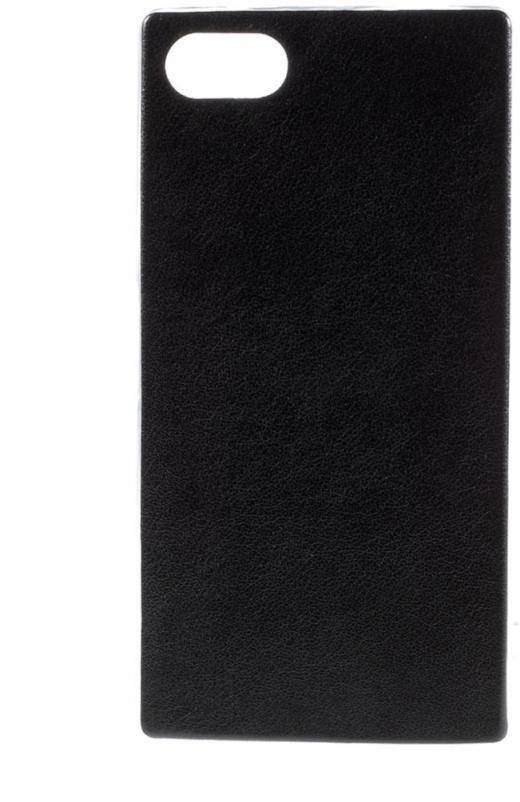 Generic Sony Xperia Z5 Compact - Leather Coated TPU Case - Black