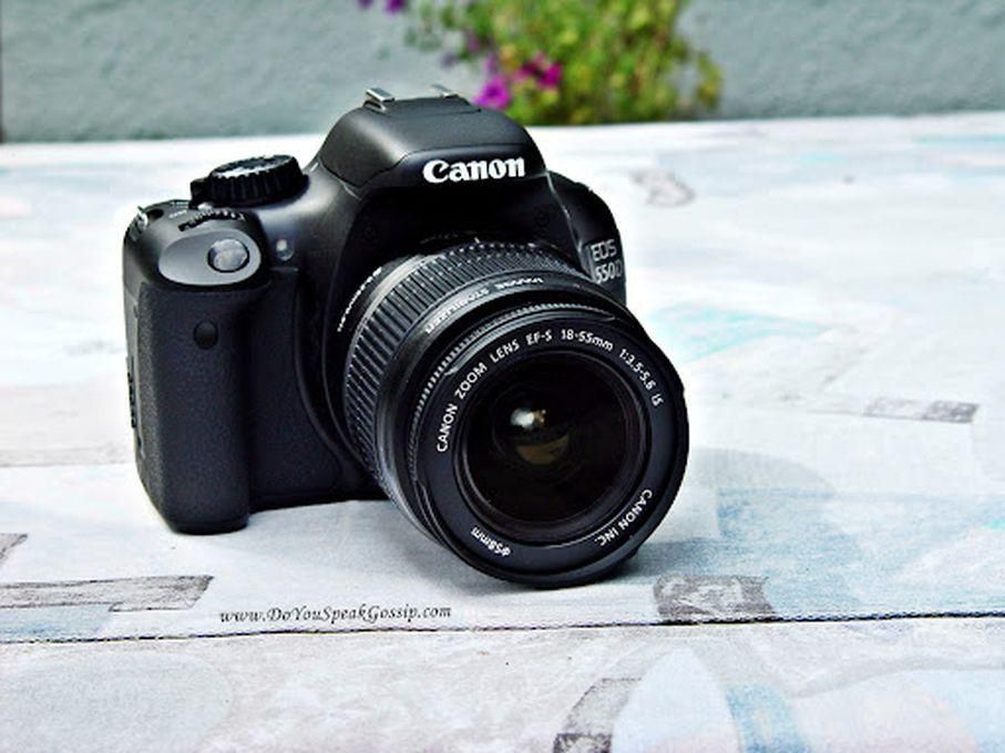 Canon 550D DSLR Camera With 18 To 55mm Lens (mobile)