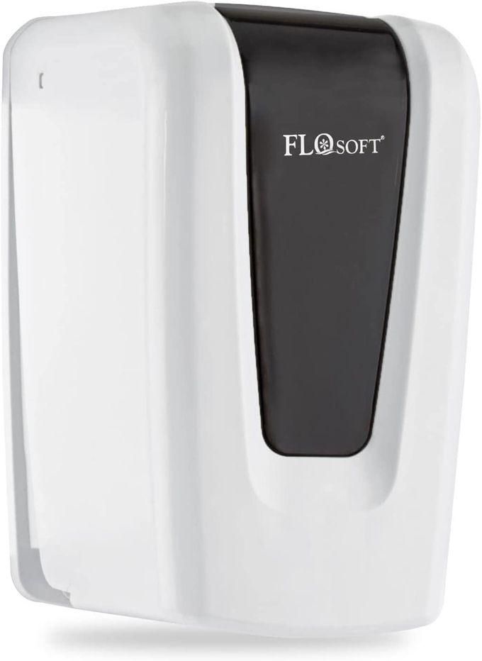Shoflosoft Flosoft 650 ML Liquid Soap Dispenser, White &Black