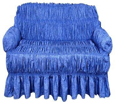 Valentini Sofa Cover 1- Seater, VL SC1SEAT BLUE
