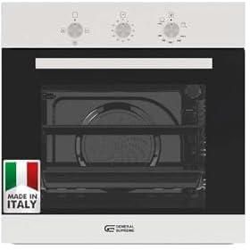 General Supreme 5 Programs Built-in Gas Oven, 67 Liter Capacity, Silver