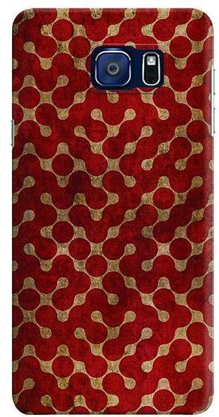 Stylizedd Samsung Galaxy S6 Edge-Plus Slim Snap case cover Matte Finish - Connect the dots - Red