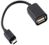 Universal OTG (On-The-Go) Data Cable- Black