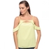 TrendyolMilla Green Polyester Mixed Neck Blouse For Women