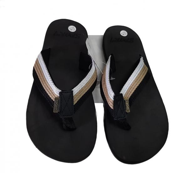 Sport Smart Casual Thong Sandals-Black      