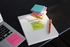 3M Post-It Super Sticky Notes, 2X Sticking Power, 3&quot; X 3&quot;, Miami Collection, 5 Pads Per Pack, 90 Sheets Per Pad (654-5SSMIA)