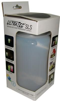 Ultra-Tec White SLS Solar Led Silicone W/Proof Bottle Box - MS5205