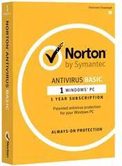 Norton Antivirus Basic 1 Device Yellow