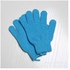 Fashion Bathing Gloves Exfoliating Body Shower Scrub Gloves-blue