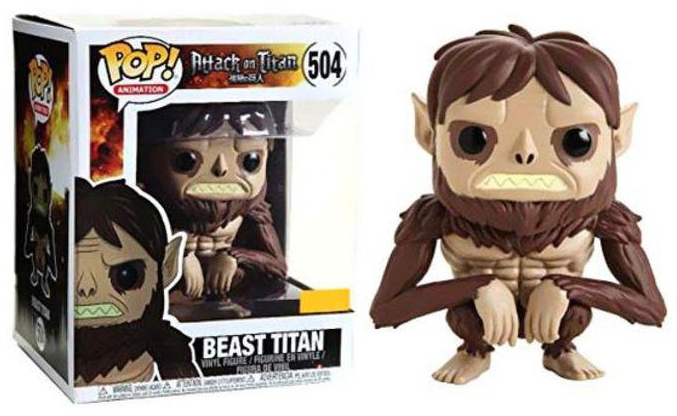 POP! Animation Attack On Titan Beast Titan Bobblehead Figure 504 6 inch