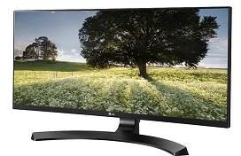 LG 29 inch Curved Ultra Wide Black Monitor