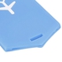 Generic Silicone Travel Bag Trip Luggage Label Name Holder Label ID Tag Card Blue