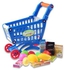 Portable Mini Trolley Colourful Fruit Vegetable Supermarket Shopping Cart 27.5x30.5x20cm