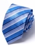 Blue Stripes Polyester Necktie