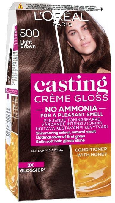 L'Oreal Paris Casting Crème Gloss Hair Color - 500 Light Brown