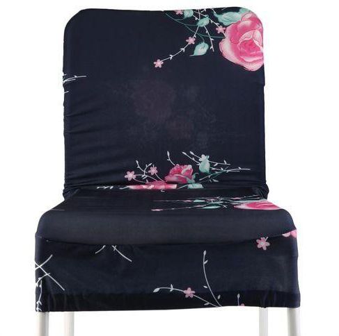 Generic Various Printed Fashion Home Chair Cover Removable Elastic Seat Covers