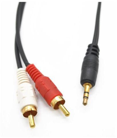 3.5mm Stereo Audio to 2-RCA Cable (Male to Male) - 1.5m