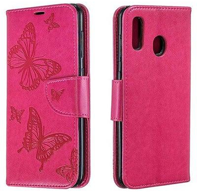 Protective Flip Case Cover For Samsung Galaxy A20/A30 Pink