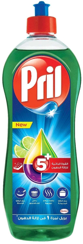 pril 5in1 Green Liquid - lime scent - 600 gram