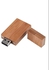 Swivel USB 2.0 Bamboo Thumb U Disk Flash Drive Brown