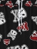Gothic Skull Skeleton Heart Print Drawstring Wide Leg Sweatpants For Men - 8xl