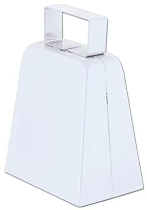 Beistle 60939-W - Cowbells - 4 Inches - White