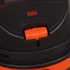 BLACK+DECKER 1400W 20 Liter Wet and Dry Tank Drum Vacuum Cleaner, Orange/Black - WDBD20-B5,